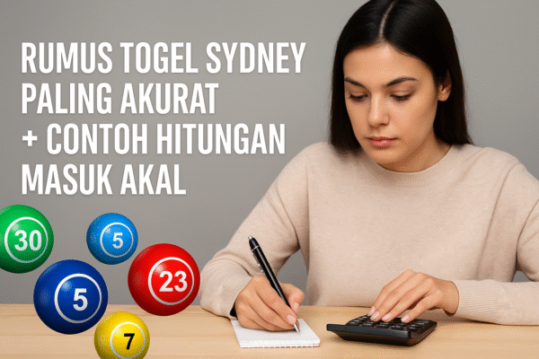 Rumus Togel Sydney Paling Akurat + Contoh Hitungan Masuk Akal